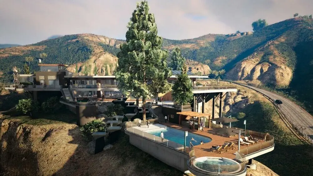 A Safe House in the Hills GTA 5 Facts