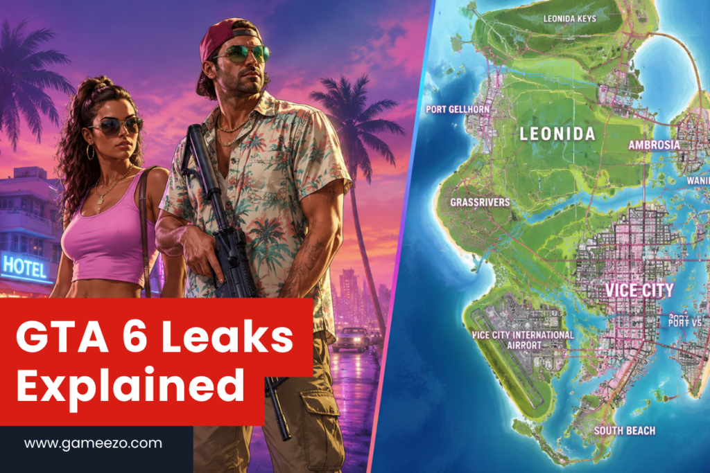 GTA 6 Cyberleek leak: gameplay footage and map images circulating online